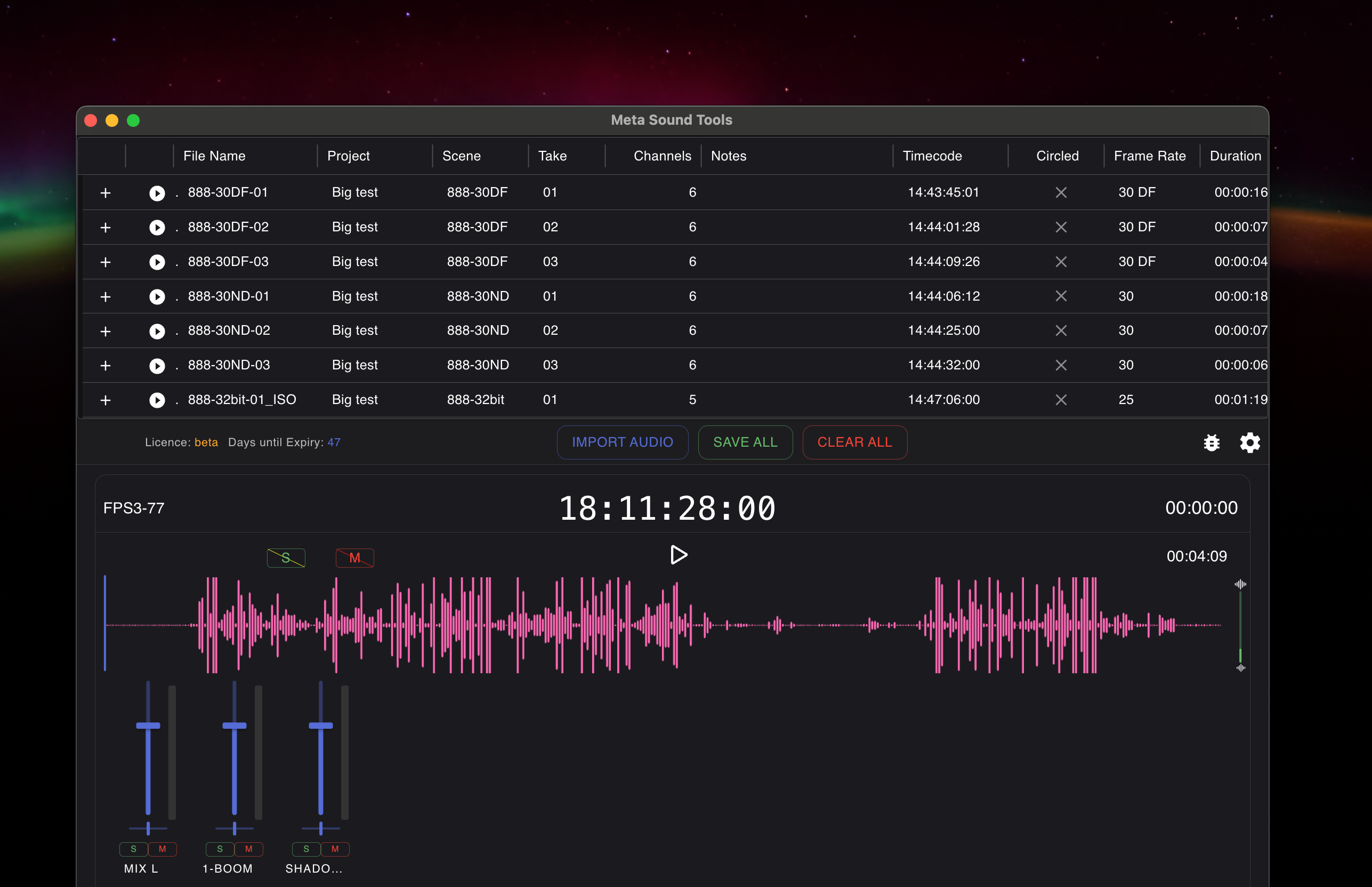 Product Image of the audio metadata app Meta Sound Tools